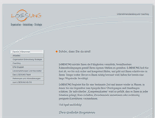 Tablet Screenshot of loesung-gb.de
